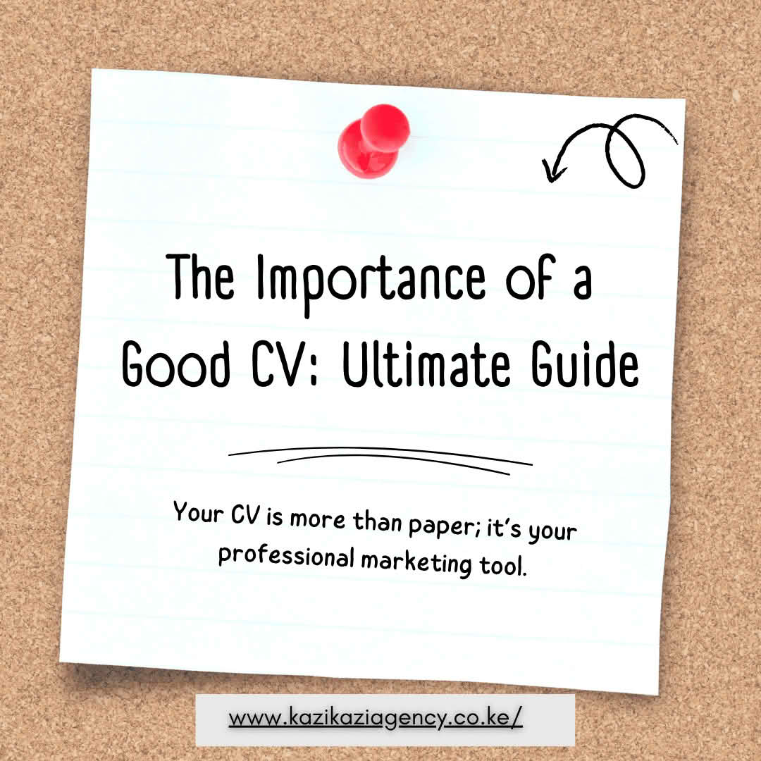 The Importance of a Good CV